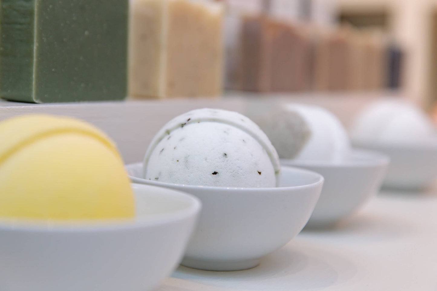 Spearmint & Eucalyptus Bath Bomb by Old Whaling Company