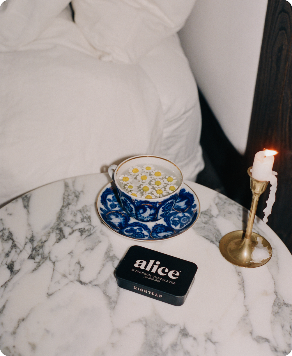 Nightcap Mushroom Chocolate by Alice
