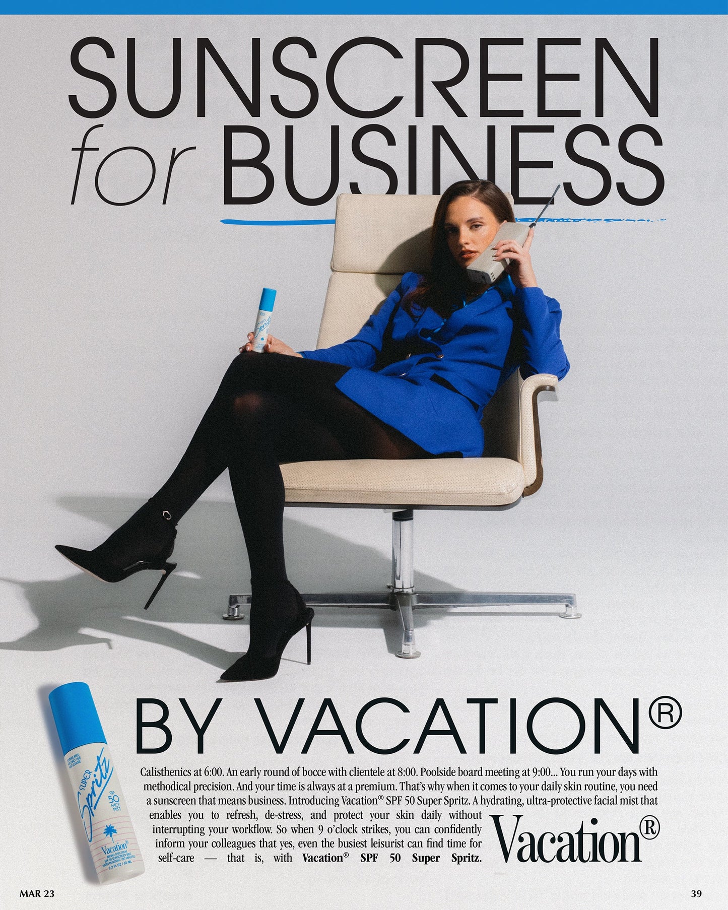 Super Spritz SPF 50 Face Mist by Vacation Inc