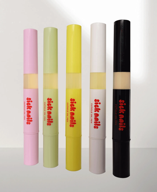 Pink Peony Cuticle Oil Pen by Sick Nails 69