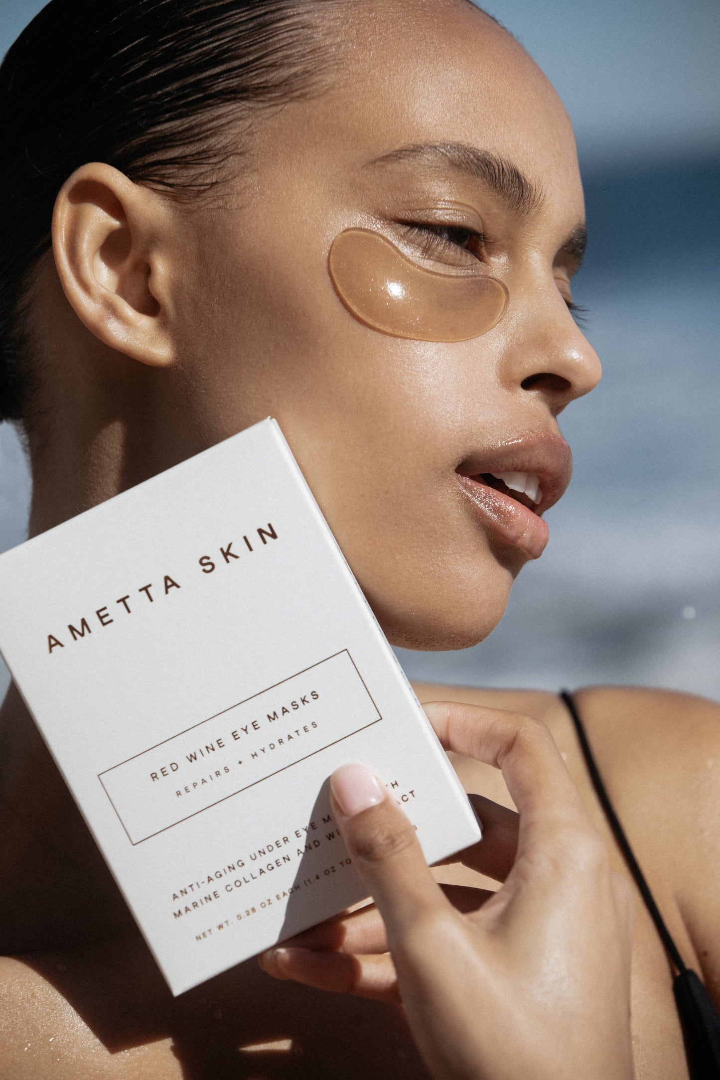 Red Wine Eye Masks by Ametta Skin