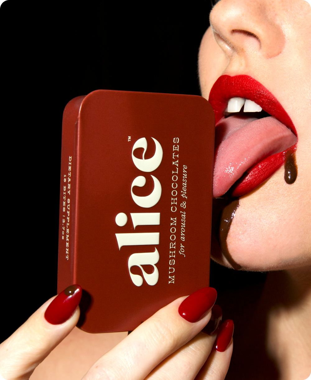Happy Ending Mushroom Chocolate by Alice