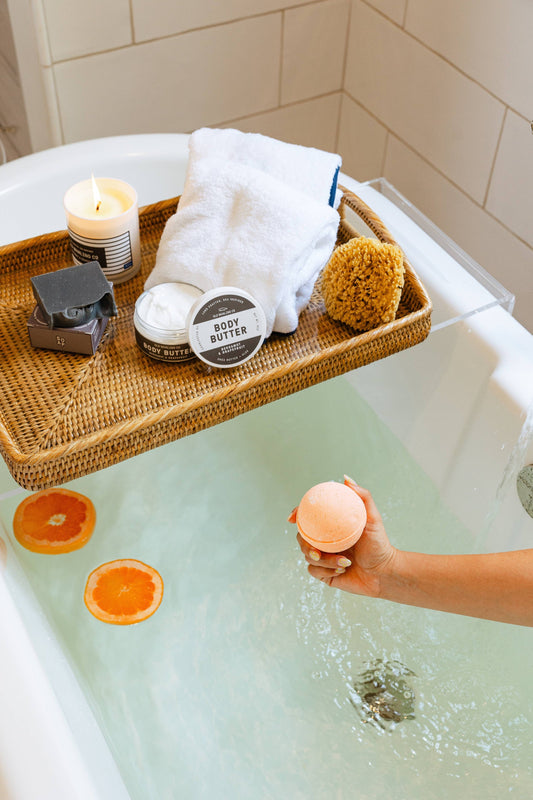 Bergamot and Grapefruit Bath Bomb by Old Whaling Company