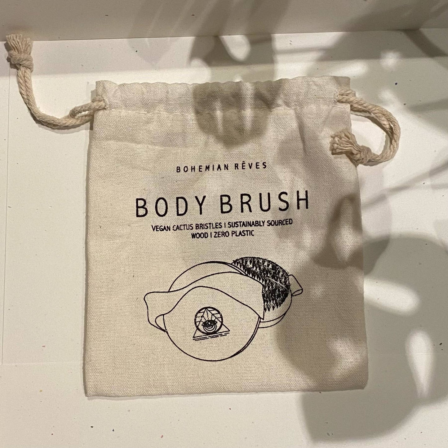 Cactus Bristle Sustainable Contoured Dry Body Brush