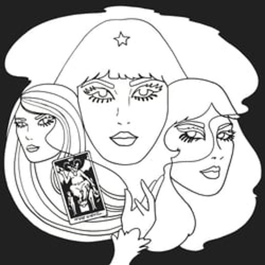 Occult Color-In Book by Dawn Aquarius