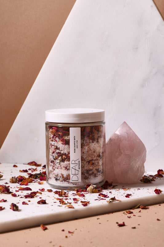 Rose Quartz Bath by Dear Botanics