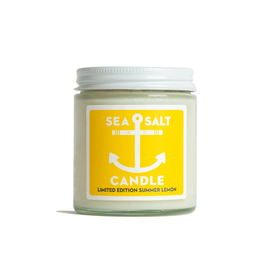 Sea Salt Lemon Candle Cutie by Kalastyle Soaps