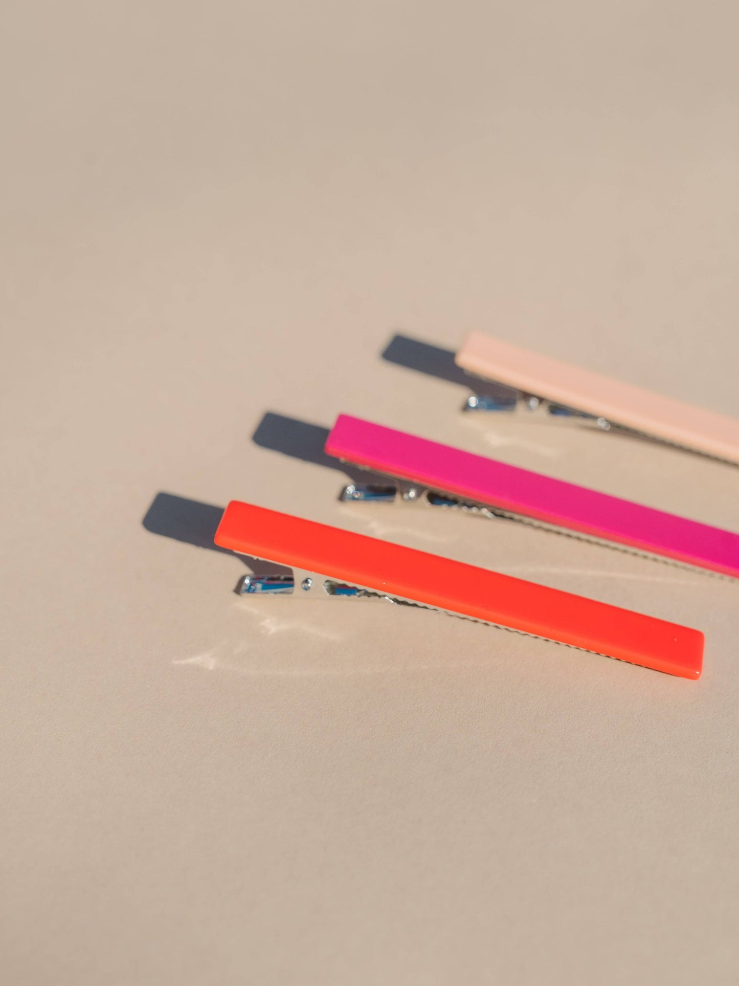 Evie Alligator Hair Clips by Nat and Noor