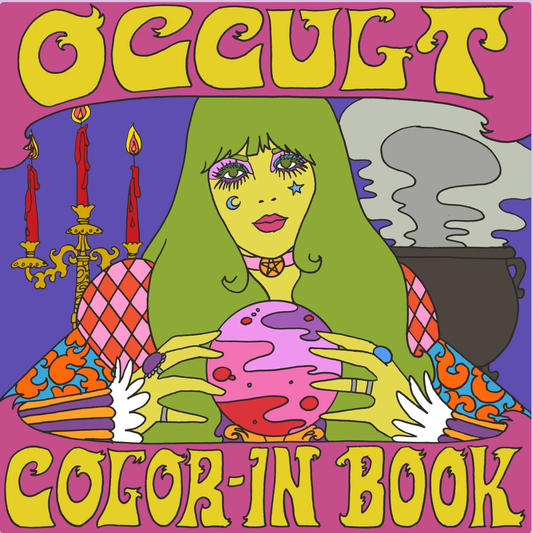 Occult Color-In Book by Dawn Aquarius