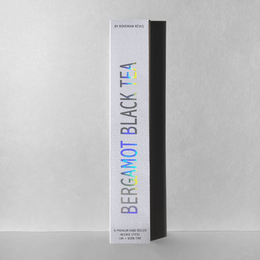 Bergamot Black Tea Hand Rolled Botanical Incense Sticks