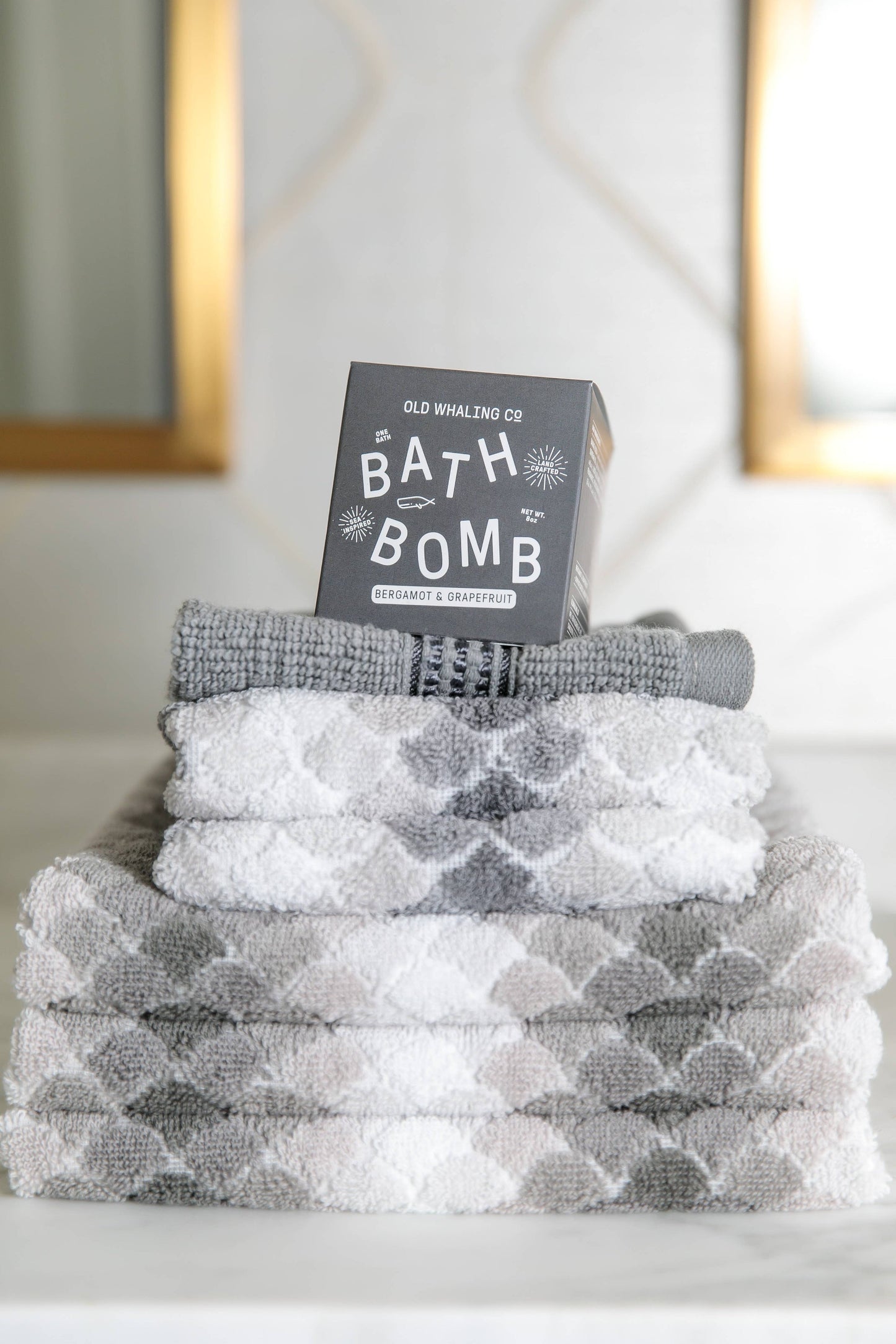 Bergamot and Grapefruit Bath Bomb by Old Whaling Company