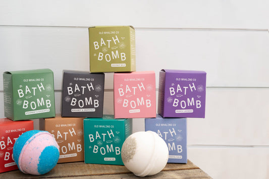 Spearmint & Eucalyptus Bath Bomb by Old Whaling Company