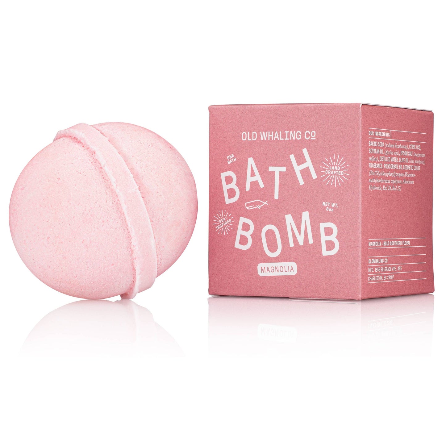 Magnolia Bath Bomb by Old Whaling Company