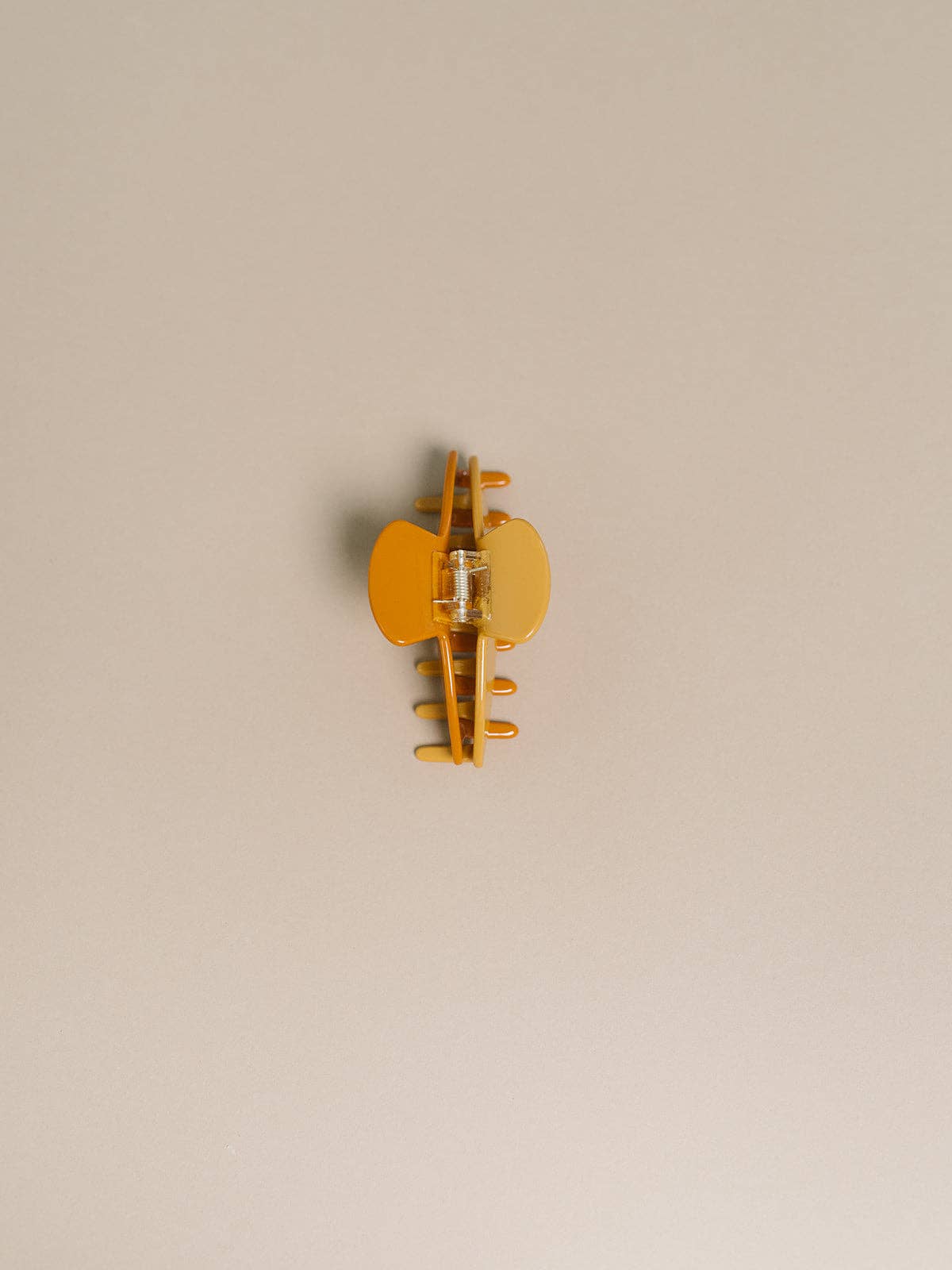 Medium Two Toned Claw Clip in Citrus by Nat and Noor