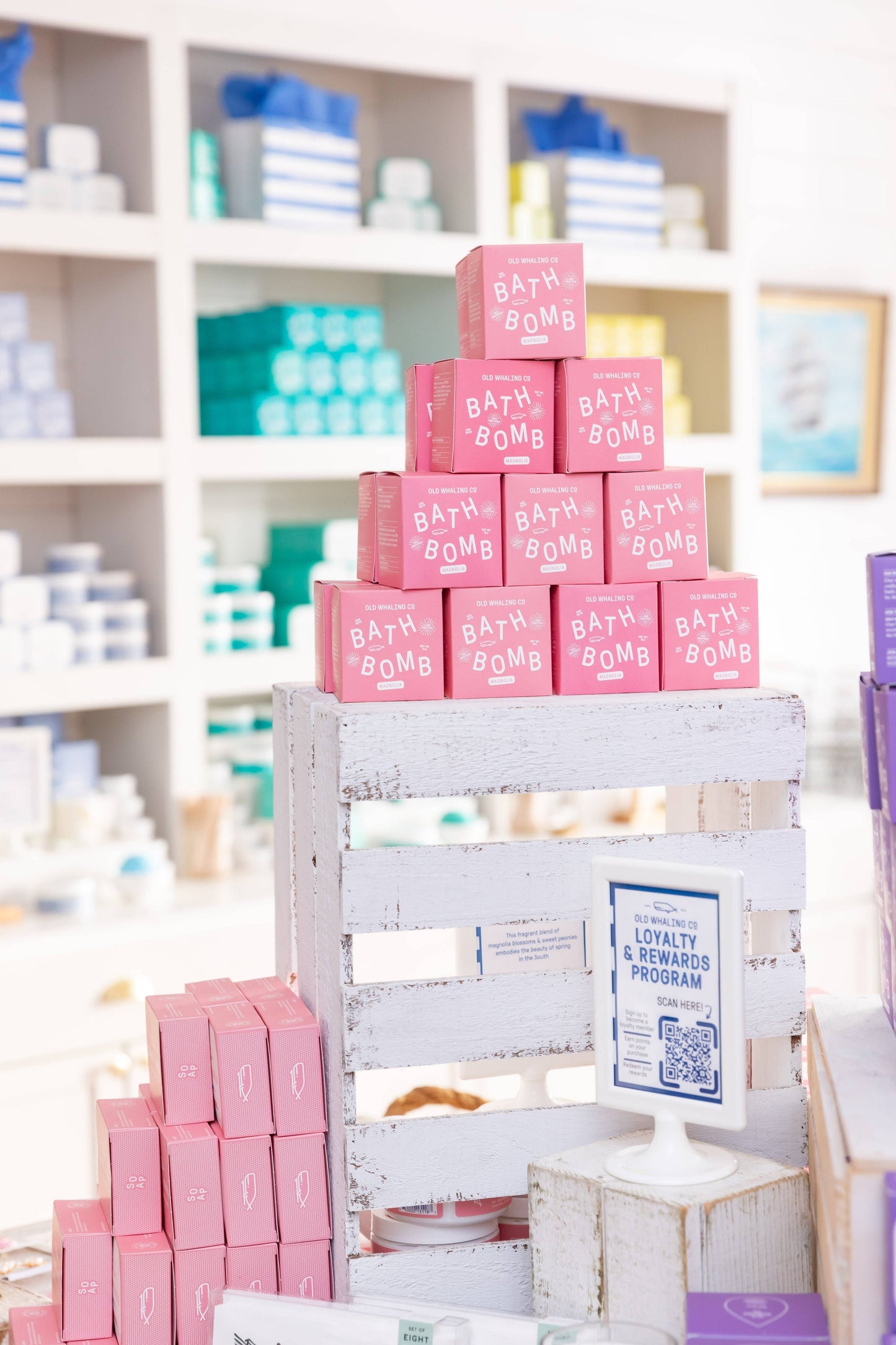 Magnolia Bath Bomb by Old Whaling Company