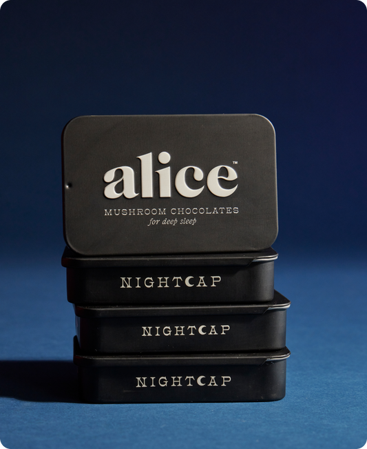 Nightcap Mushroom Chocolate by Alice