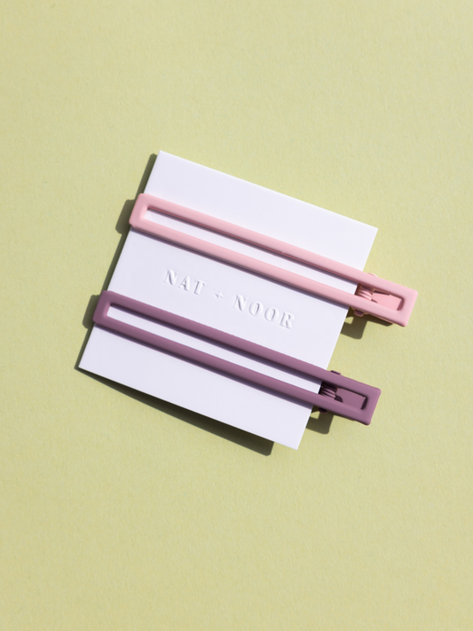 Leia Alligator Hair Clip by Nat and Noor