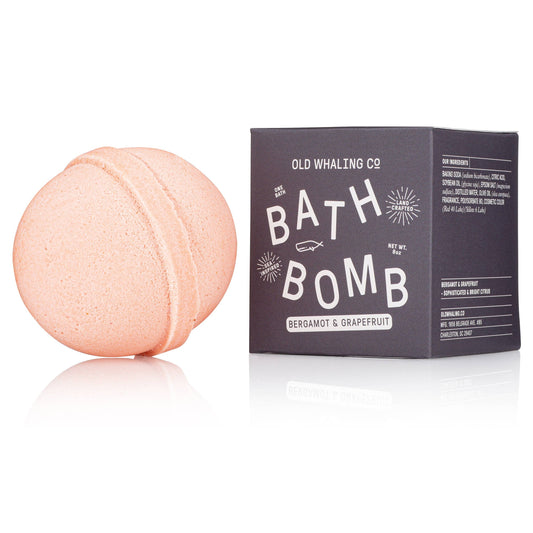 Bergamot and Grapefruit Bath Bomb by Old Whaling Company