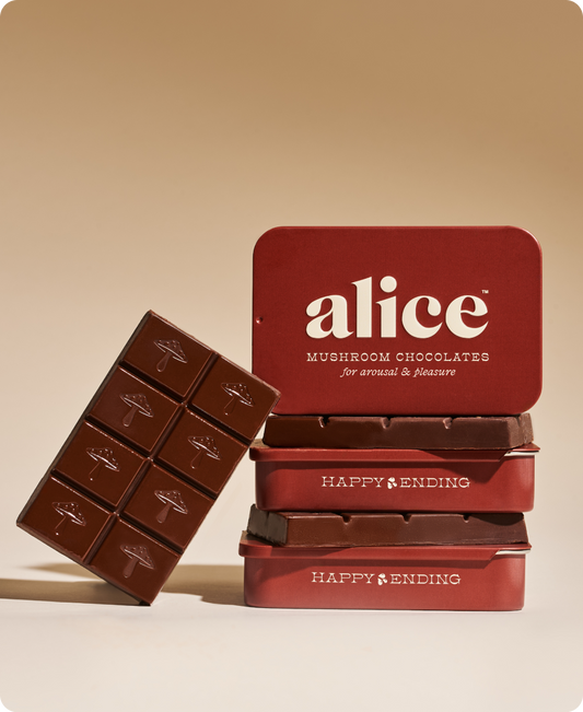 Happy Ending Mushroom Chocolate by Alice