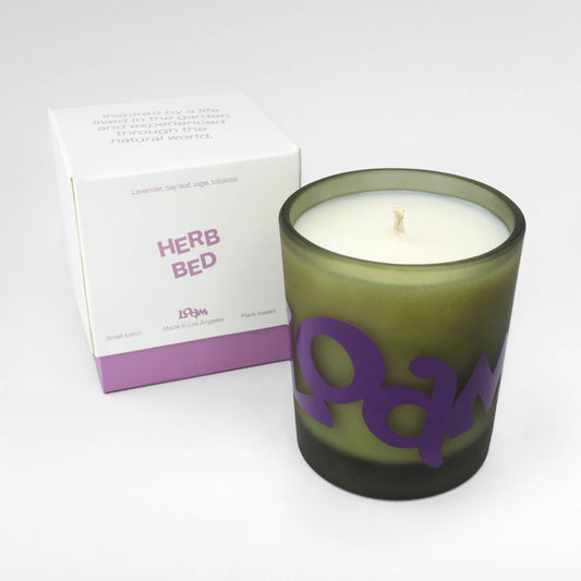 Herb Bed Candle by Loam