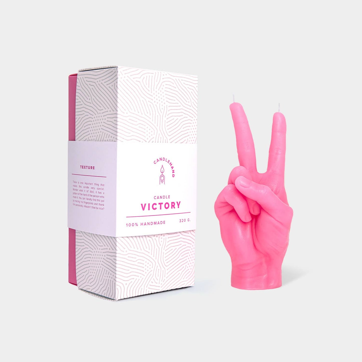 Pink Candle Hand by 54 Celsius